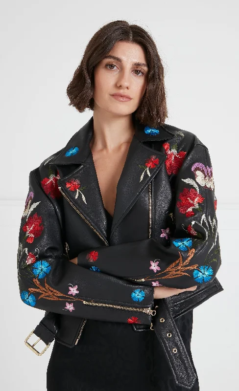 rose jacket delicate hue -Toledo Jacket - Black