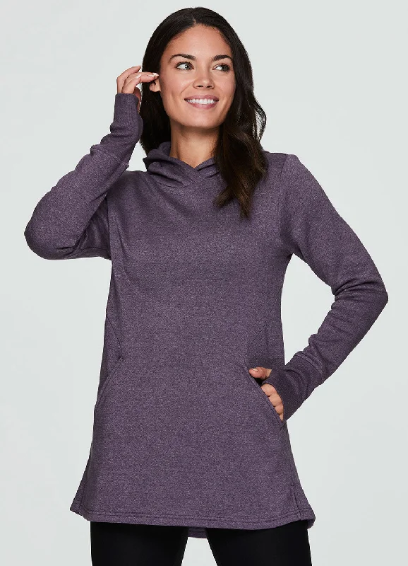 cocoa hoodie rich brown -Prime Everyday Hoodie Tunic II