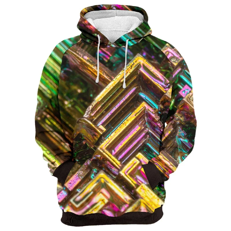 hoodie teens vivid green -Mineral Bismuth Stone Hoodie