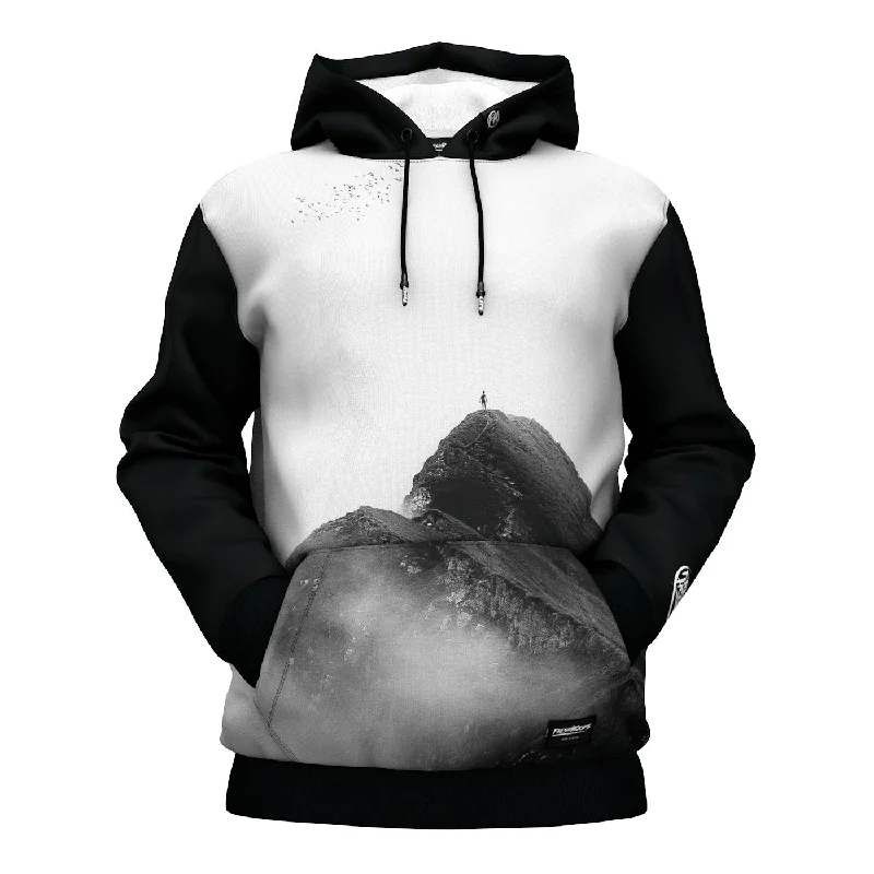 softshell hoodie men breathable -Rising Above Hoodie