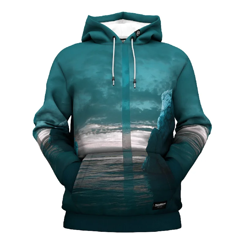 hoodie with wave mix -Safe Sail Hoodie