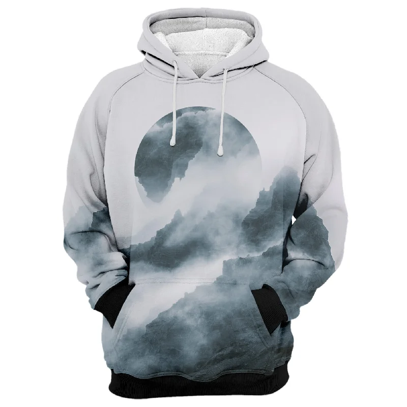 jet hoodie dark sheen -Crystal Mist Hoodie