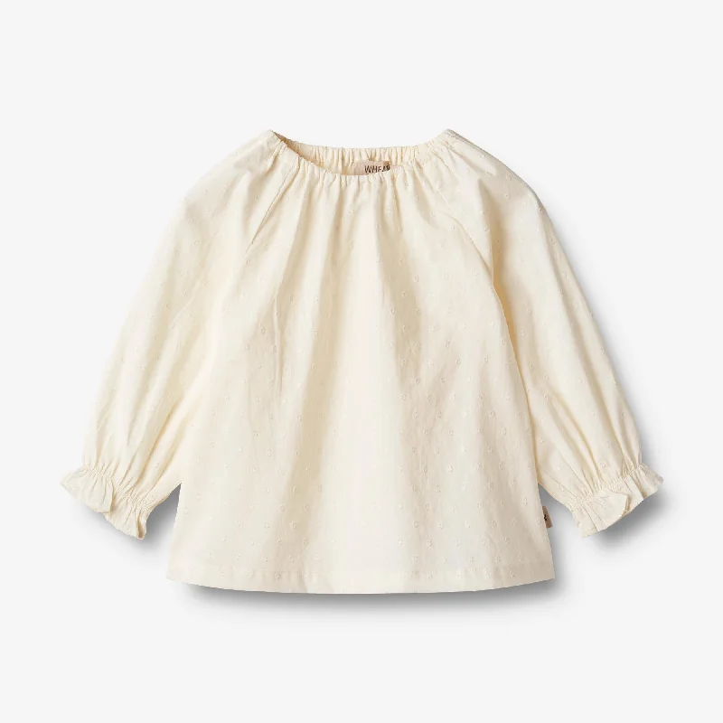 mint utility shirts -Blouse Nicoline - cream