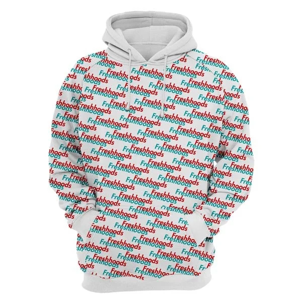 fleece-lined hoodie men warm -Double Fresh Hoodie