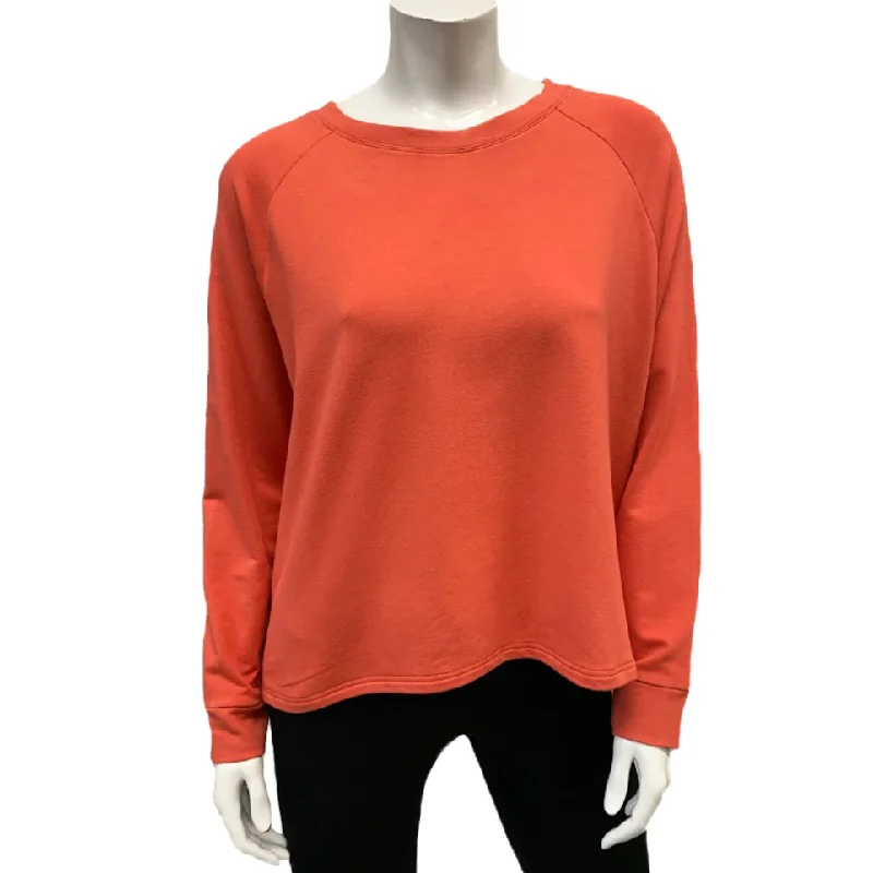 sienna sweatshirts earthy glow -Glimour, BTT-1021 Bamboo French Terry Crop Sweatshirt