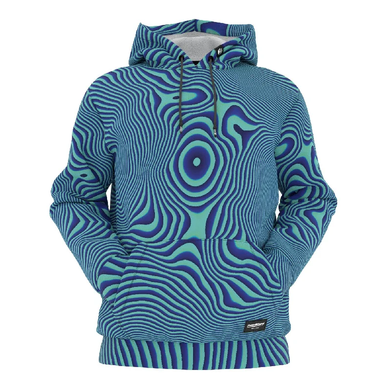 cropped hoodie casual vibe -Trippin' Hoodie