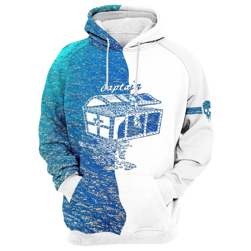 long hoodie elegant flow -The Captain Hoodie