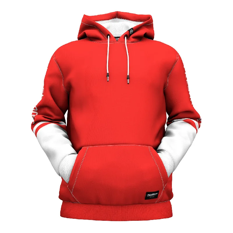 fleece-lined hoodie men warm -Streets Hoodie