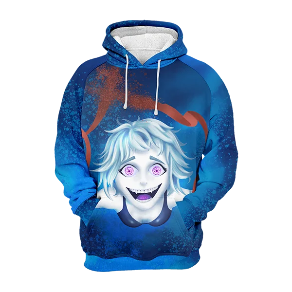 velvet hoodie plush comfort -Anime Kyoki Hoodie