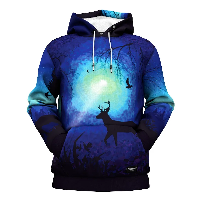 softshell hoodie men breathable -Lunar Glow Hoodie