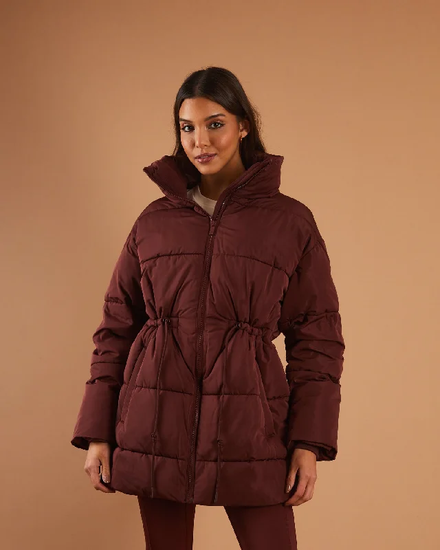 jacket women rich sepia -Suze Jacket Wine