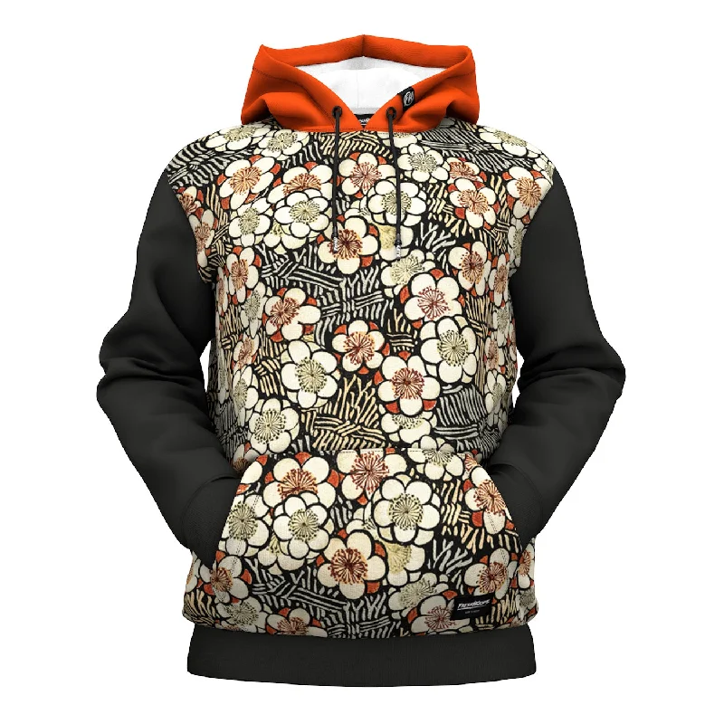 hoodie with drop hemline -Spring Renewal Hoodie