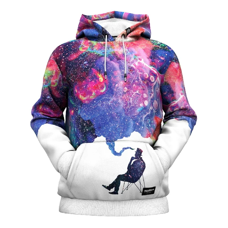 patterned cotton hoodie bold -Smokey Dreams x PUBG Hoodie