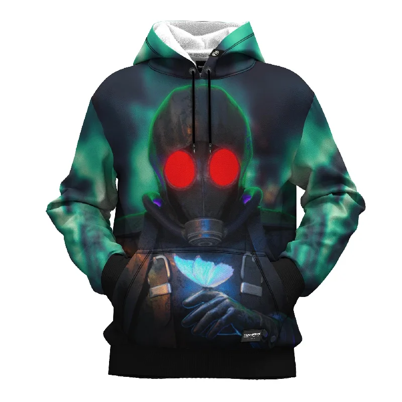 hoodie with drop cuffs -Revitalization Hoodie