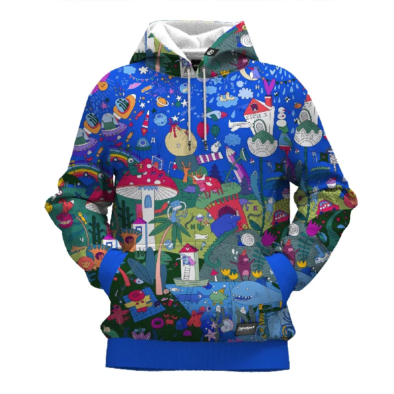 organic cotton hoodie kids -Crazy Town Hoodie