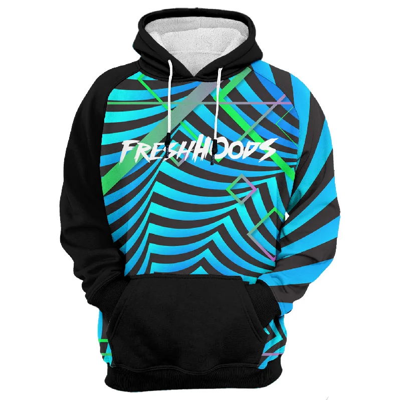 hoodie with ripstop hood -Cobweb Hoodie