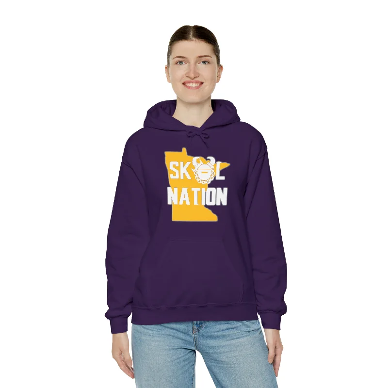 lightweight velvet hoodie kids -Unisex Heavy Blend™ Hoodie - MN Nation