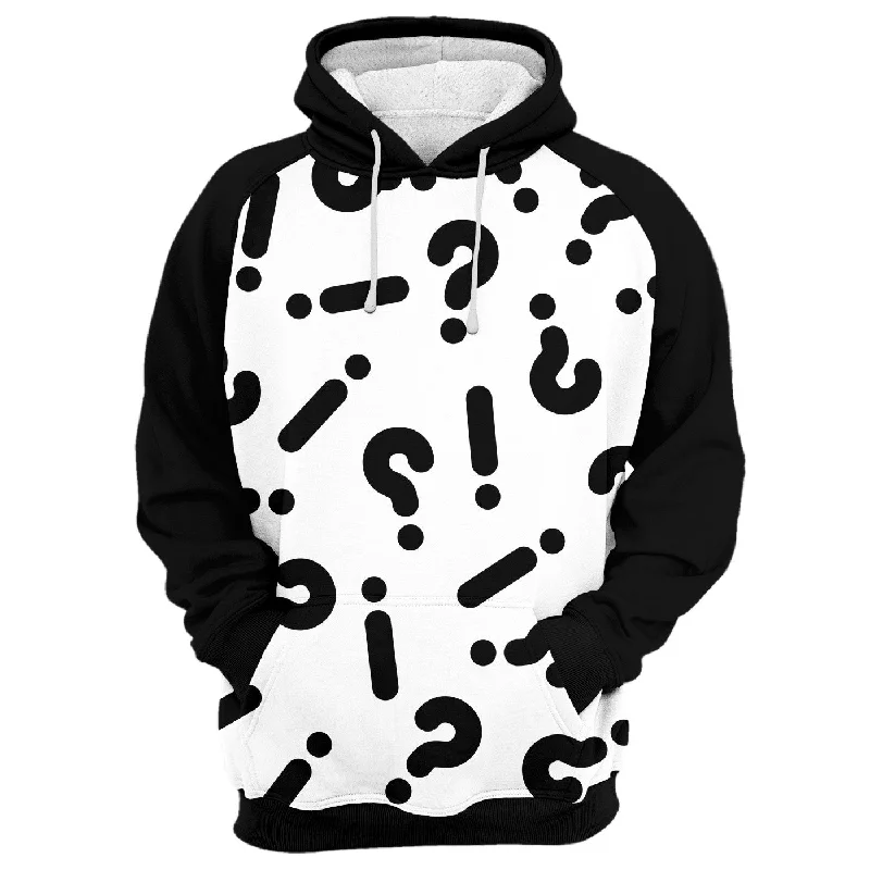 short hoodie urban edge -Any Questions Hoodie