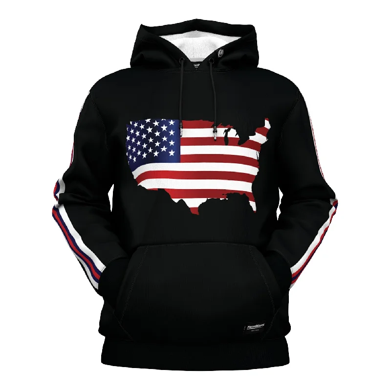 short hoodie urban chic -Independence Hoodie