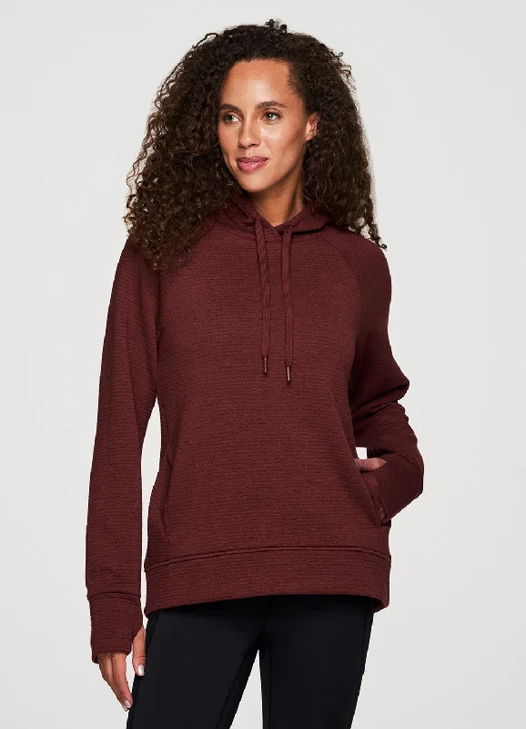 hoodie with toggle hood -Overlook Jacquard Hoodie