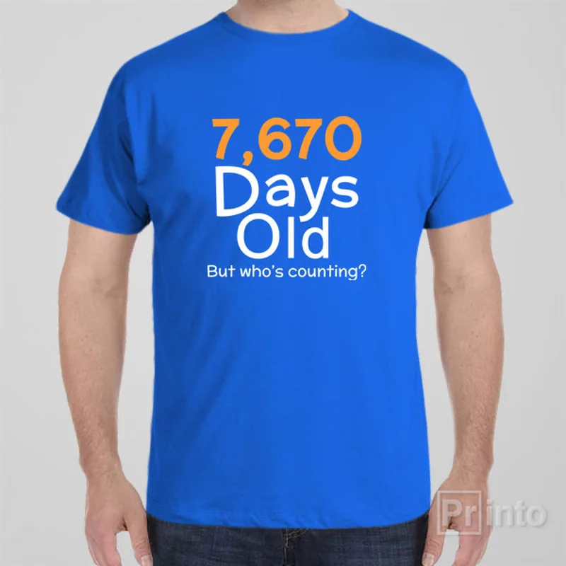 gym soft t-shirts -7,670 days old (21yo) - T-shirt