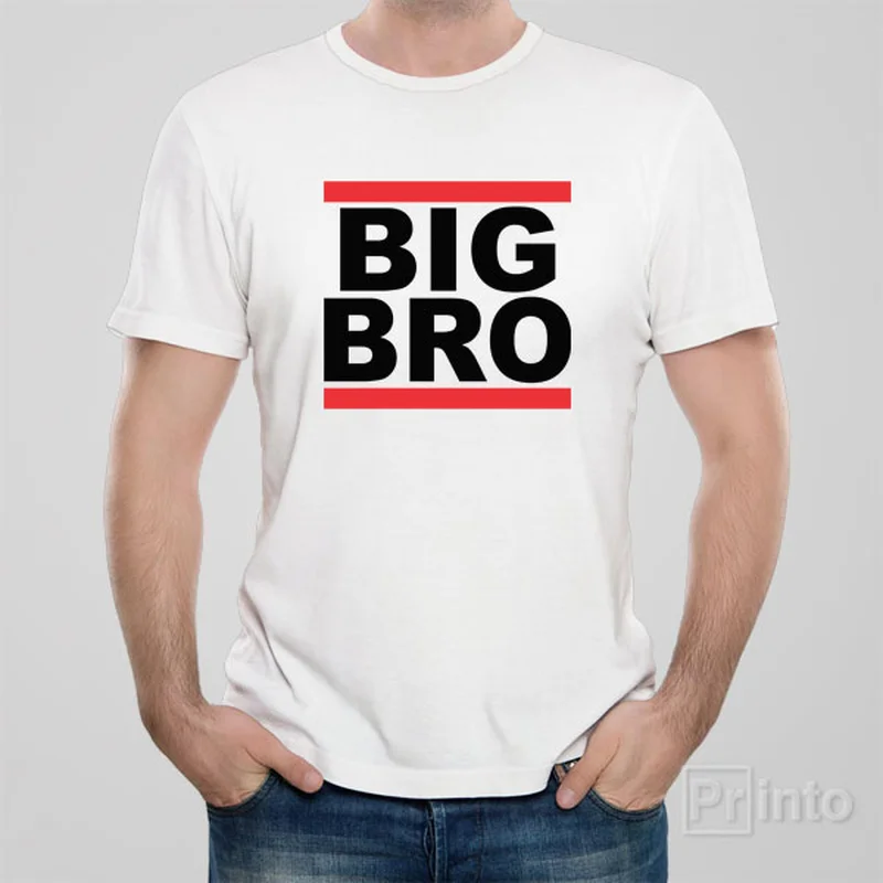 racer tank t-shirts -BIG BRO