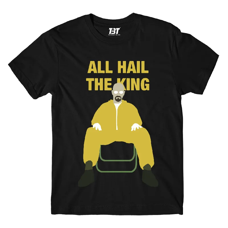 run stripe t-shirts -Breaking Bad T shirt - All Hail The King