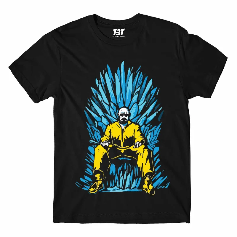 curvy size t-shirts -Breaking Bad T shirt - The Blue Crystal Throne