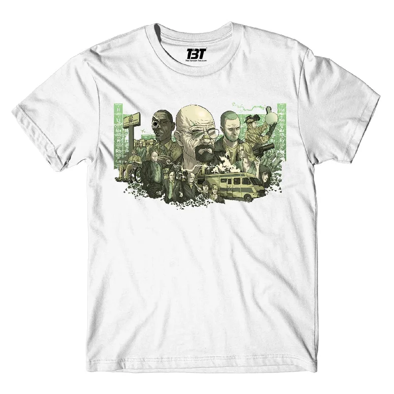 zinc print t-shirts -Breaking Bad T shirt - Blue Crystal People