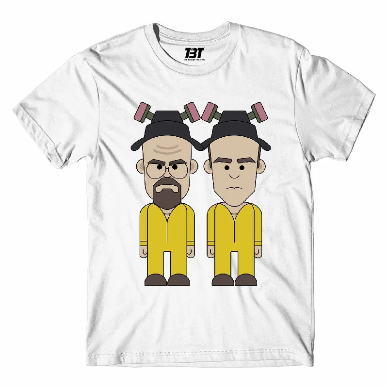 breezy soft t-shirts -Breaking Bad T shirt - Walter & Jesse