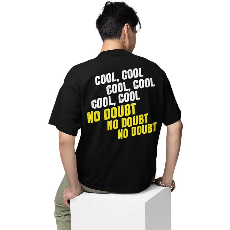 sleek bold t-shirts -Brooklyn Nine-Nine Oversized T shirt - Cool Cool No Doubt No Doubt