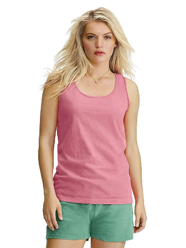 slim contour t-shirts -Comfort Colors Ladies Midweight Tank