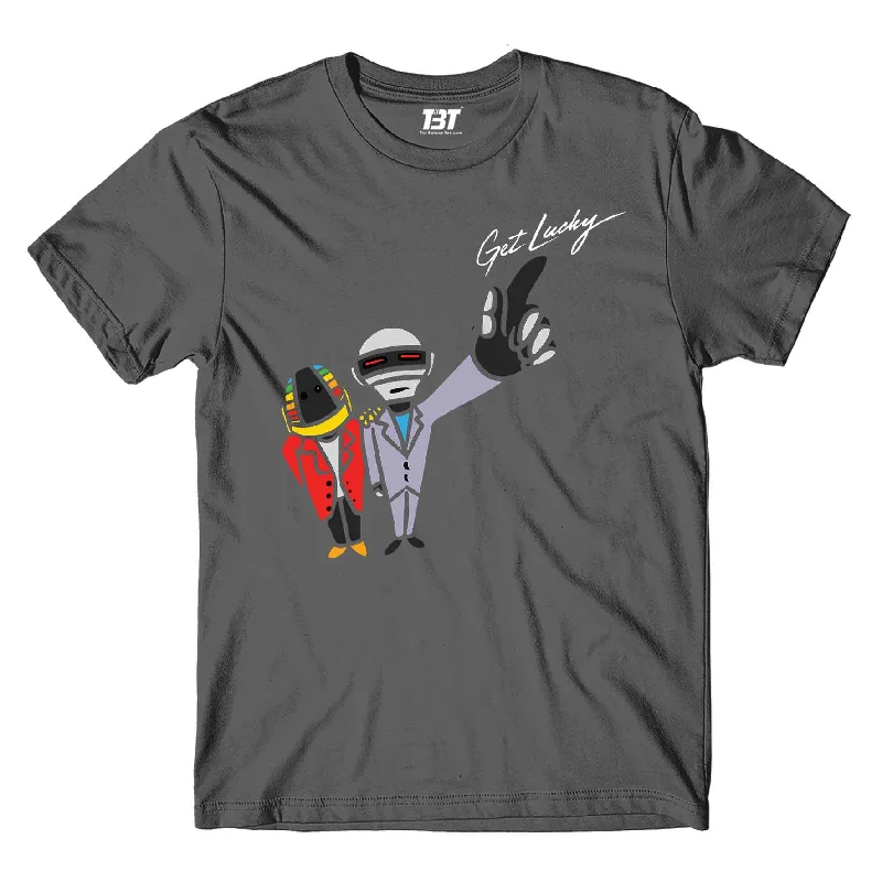 zinc print t-shirts -Daft Punk T shirt - Get Lucky