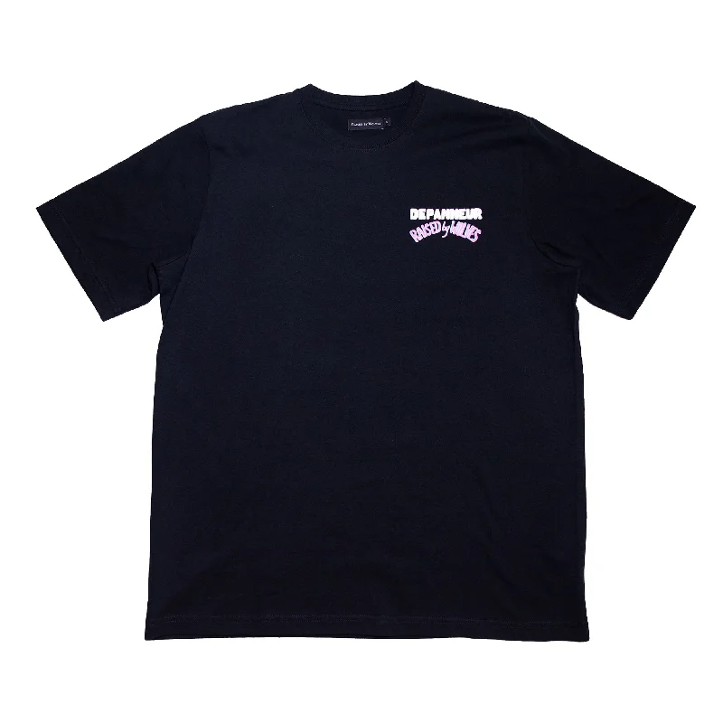 team stripe t-shirts -Depanneur Tee - Black