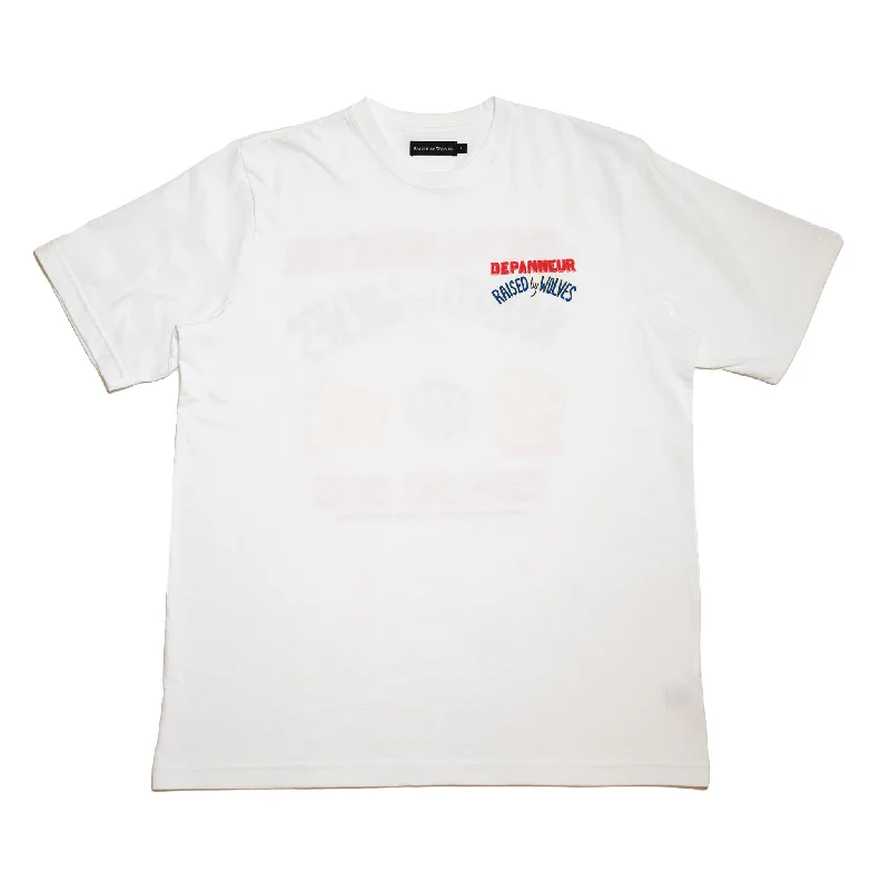 racerback t-shirts -Depanneur Tee - White