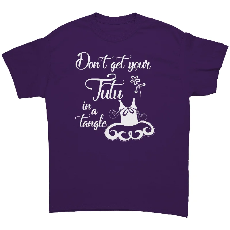 couple graphic t-shirts -Don't Get Your Tutu in a Tangle Unisex T-Shirt