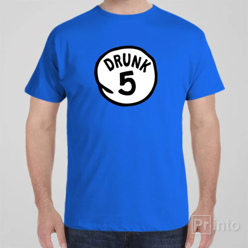 men’s rugged t-shirts -Drunk #5 - T-shirt