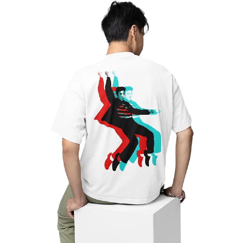 precise fit t-shirts -Elvis Presley Oversized T shirt - The Signature Move