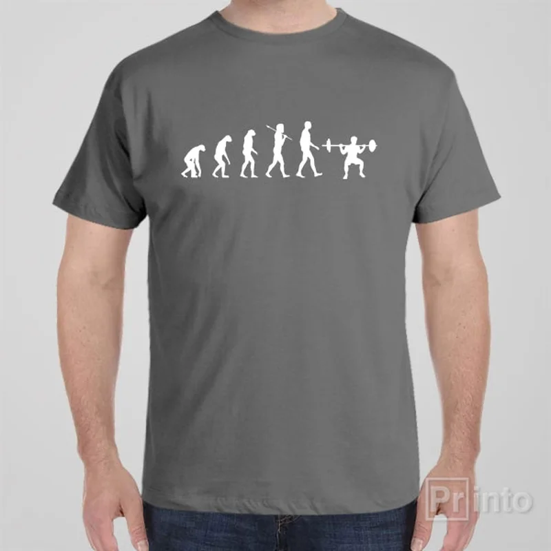 squad uniform t-shirts -Evolution of squats - T-shirt