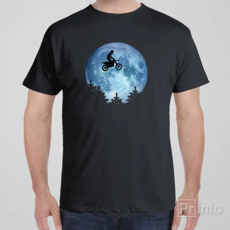 lapis bold t-shirts -Extraterrestrial motorbike - T-shirt