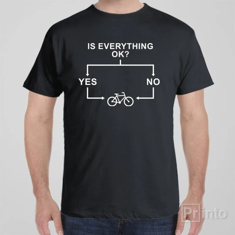 petite cut t-shirts -Flowchart (Cycling) - T-shirt