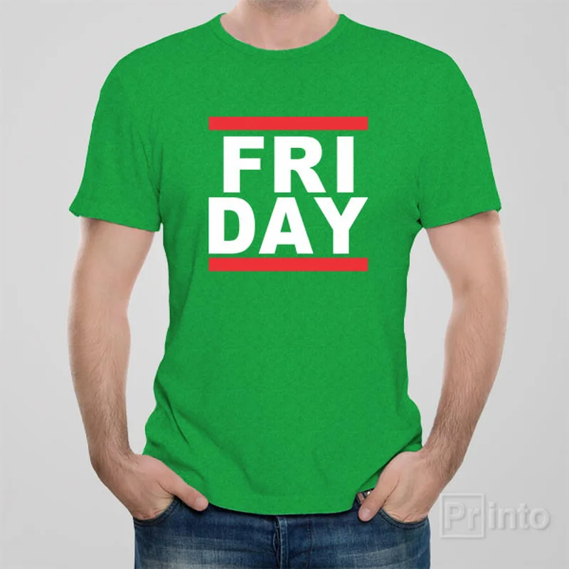 olive dusk t-shirts -FRI DAY - FRIDAY