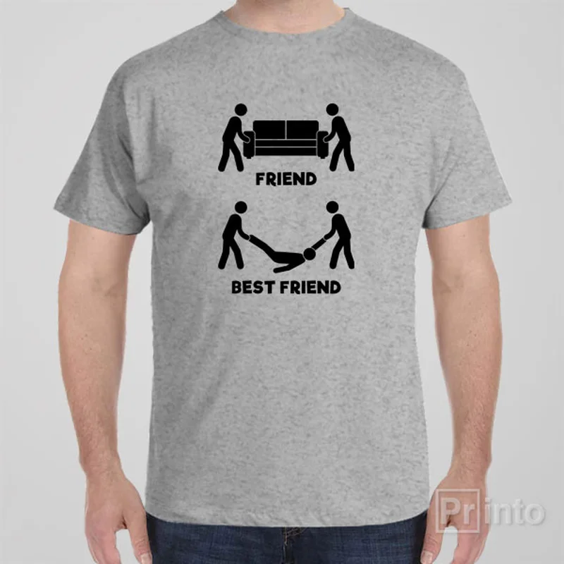 women’s travel t-shirts -Friend vs Best friend - T-shirt