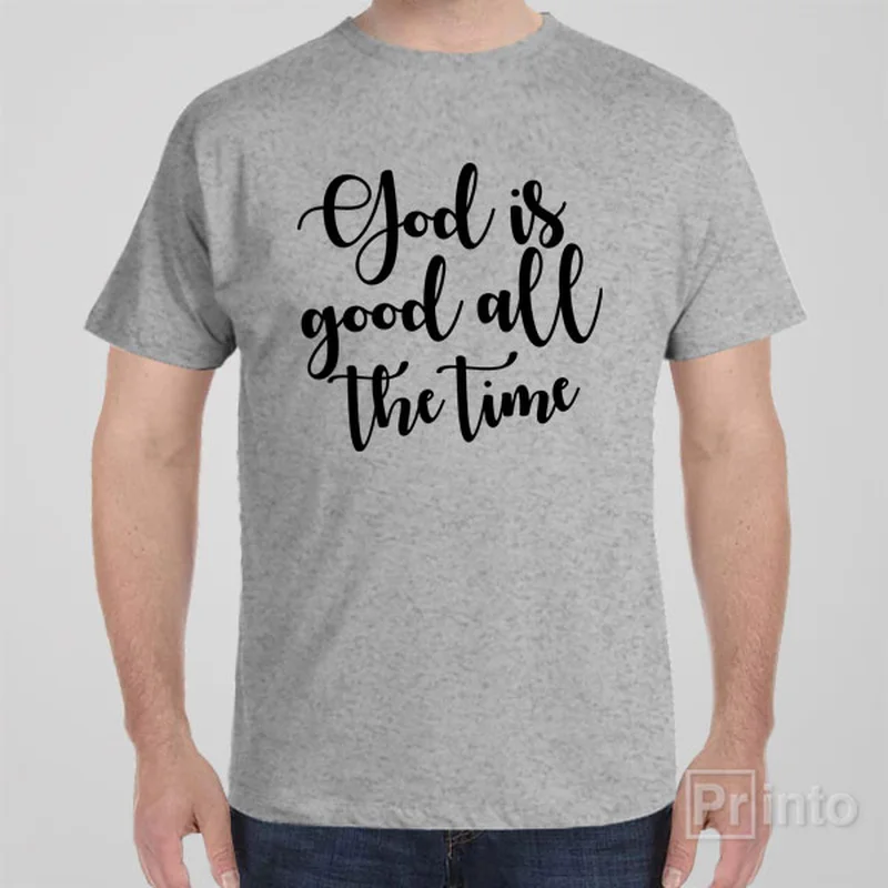 tunic soft t-shirts -God is good all the time - T-shirt