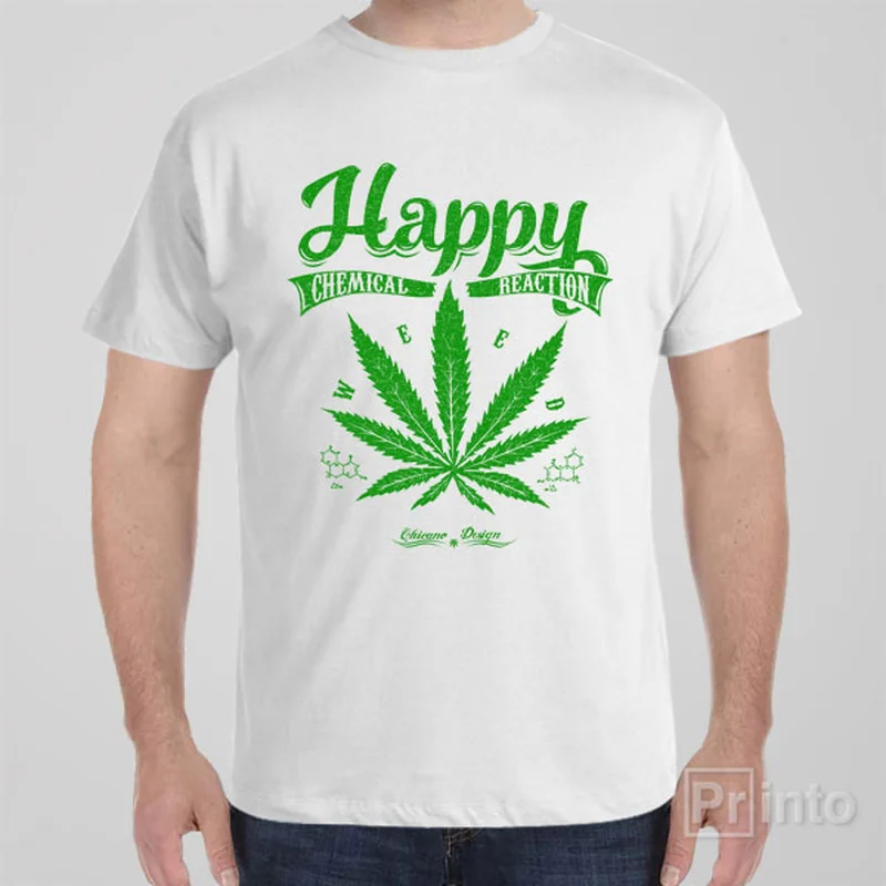 swing fit t-shirts -Happy chemical reaction - T-shirt