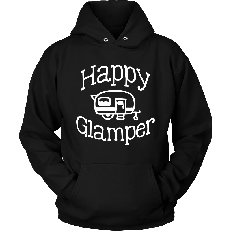 spiral tie-dye t-shirts -HAPPY GLAMPER Unisex HOODIE