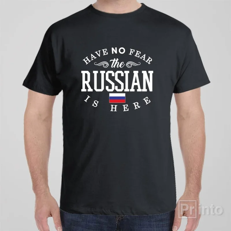 pregnancy t-shirts -Have no fear, The Russian is here - T-shirt