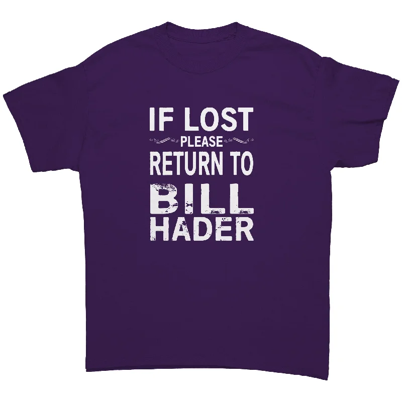 celery green t-shirts -IF LOST PLEASE RETURN TO BILL HADER Unisex T-Shirt