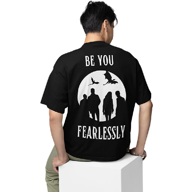 onyx black t-shirts -Imagine Dragons Oversized T shirt - Be You, Fearlessly