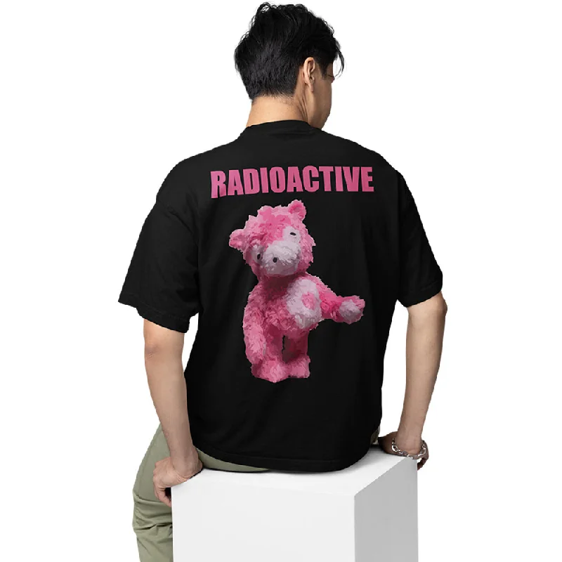 petite cut t-shirts -Imagine Dragons Oversized T shirt - Radioactive Pink Bear